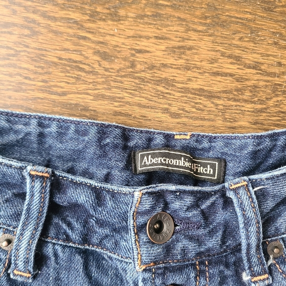 Abercrombie & fitch Denim Blue Women's Shorts Sz.28 - Picture 2 of 8